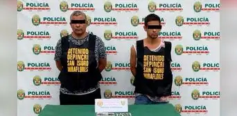 Miraflores: detienen a extorsionadores de dueños de viviendas en remodelación Miraflores: detienen a extorsionadores de dueños de viviendas en remodelación