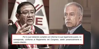 Presidente del JNE, Jorge Salas, informa a Hernando Guerra que no acudirá al Congreso Presidente del JNE, Jorge Salas, informa a Hernando Guerra que no acudirá al Congreso