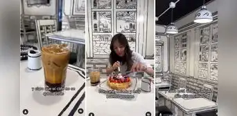 ¿Fan de los cómics? Mira la primera cafetería en dos dimensiones: "Parece una caricatura"