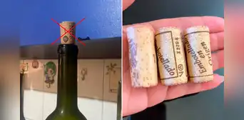 Con este truco recuperarás la forma original del corcho para volverlo a usar