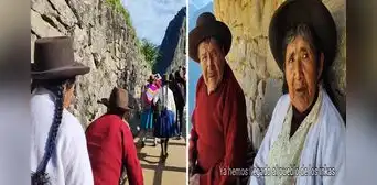 Abuelitos visitaron por primera vez Machu Picchu gracias a su nieta: “Es muy hermoso”