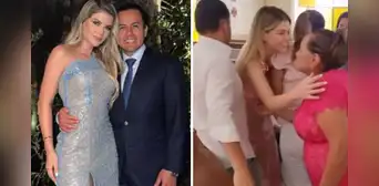 Brunella Horna reaparece junto a Richard Acuña luego de que entrenadora confirmara embarazo