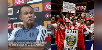 Reynoso le pide a la hinchada que confíe en su trabajo: "Contra Paraguay y Brasil se verá algo mejor" Reynoso le pide a la hinchada que confíe en su trabajo: "Contra Paraguay y Brasil se verá algo mejor"