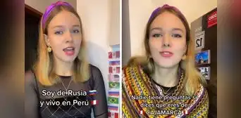 Rusa revela secreto para evitar que le cobren más en Perú: "Soy cajamarquina" Rusa revela secreto para evitar que le cobren más en Perú: "Soy cajamarquina"