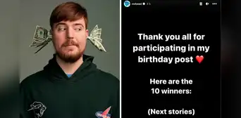 ¡Mr. Beast revela lista de ganadores del sorteo mundial! Latinos figuran en ella ¡Mr. Beast revela lista de ganadores del sorteo mundial! Latinos figuran en ella