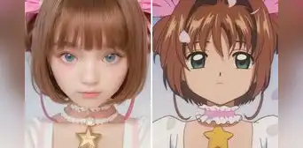 "Sakura cardcaptor": IA muestra a protagonistas del anime como personas reales "Sakura cardcaptor": IA muestra a protagonistas del anime como personas reales