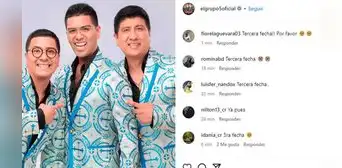 Fans del Grupo 5 piden desde Arequipa: ¡Tercera fecha, por favor! y está es confirmada