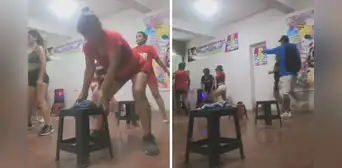 Asaltan gimnasio en Trujillo y todo quedó grabado en vivo