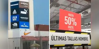 ¿Buscas zapatillas y ropa de marca a bajo precio? Conoce el outlet más grande de Lima