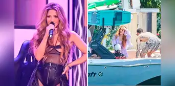 Shakira y Lewis Hamilton se van de paseo en yate: nuevas imágenes salen a la luz Shakira y Lewis Hamilton se van de paseo en yate: nuevas imágenes salen a la luz