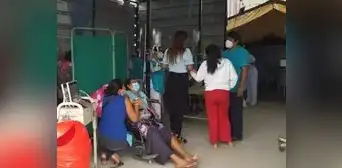 Piura: instalan carpas en colapsado hospital Santa Rosa para atender a pacientes con dengue