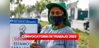¿Tienes secundaria completa? Municipalidad de SJL requiere trabajadores con hasta S/1.800 de sueldo ¿Tienes secundaria completa? Municipalidad de SJL requiere trabajadores con hasta S/1.800 de sueldo