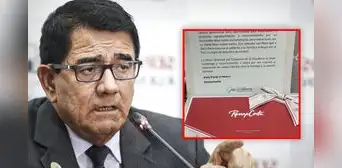 Congresistas reciben billetera Renzo Costa por el Día de la Madre