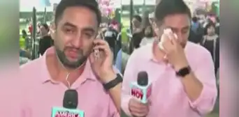 Reportero de "América hoy" se quiebra EN VIVO tras enviarle un mensaje a su mamá por el Día de la Madre Reportero de "América hoy" se quiebra EN VIVO tras enviarle un mensaje a su mamá por el Día de la Madre