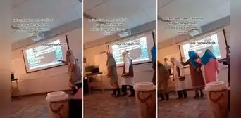 Estudiantes se disfrazan y bailan para su exposición de la civilización islámica: “Muy creativos” Estudiantes se disfrazan y bailan para su exposición de la civilización islámica: “Muy creativos”
