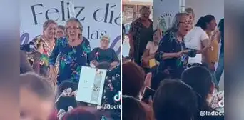 Mujer la rompe con sus pasos de baile en actuación por el Día de la Madre: “Eso es ser feliz” Mujer la rompe con sus pasos de baile en actuación por el Día de la Madre: “Eso es ser feliz”