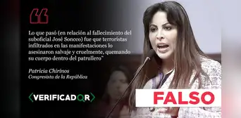 La CIDH no brindó falsa información sobre la muerte del suboficial Soncco, como indicó Patricia Chirinos La CIDH no brindó falsa información sobre la muerte del suboficial Soncco, como indicó Patricia Chirinos