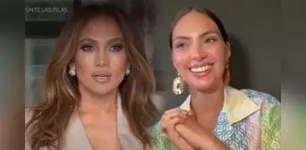 Natalie Vértiz demuestra su fluidez en inglés en entrevista con Jennifer López