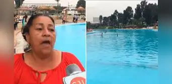Vecina de SJL reacciona a la nueva playa artificial: "Me siento como en Hawái" Vecina de SJL reacciona a la nueva playa artificial: "Me siento como en Hawái"
