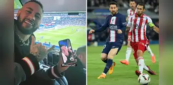 Neymar y Suárez alentaron a Messi mientras era silbado en el Parque de los Príncipes Neymar y Suárez alentaron a Messi mientras era silbado en el Parque de los Príncipes