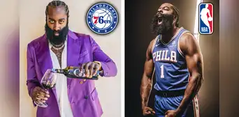 ¿Cómo lucía James Harden sin barba y por qué no se la afeita? La peculiar historia de la figura de la NBA