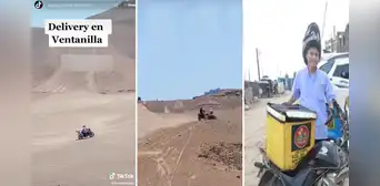 Delivery Dakar, el repartidor que recorre los cerros de Ventanilla para entregar pollos a la brasa Delivery Dakar, el repartidor que recorre los cerros de Ventanilla para entregar pollos a la brasa
