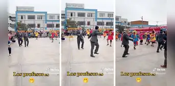Día de la Madre: maestros se unen a bailar contradanza en presentación de sus estudiantes