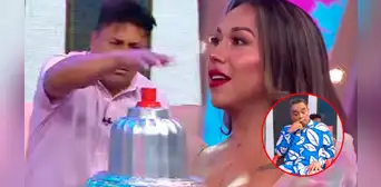 Danny Rosales no quiso que JB responda sobre presunta relación con Dayanita y presionó el botón rojo