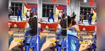Madre sorprende con sus pasos de baile para ganar la canasta: "Las nuevas generaciones" Madre sorprende con sus pasos de baile para ganar la canasta: "Las nuevas generaciones"