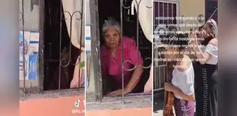 Adulta mayor llora al recibir emotiva serenata por su ventana: “Estaba solita”