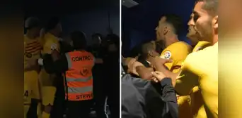 ¡Final caliente! Busquets y Araujo se enfrentan con los ultras del Espanyol tras ganar LaLiga ¡Final caliente! Busquets y Araujo se enfrentan con los ultras del Espanyol tras ganar LaLiga