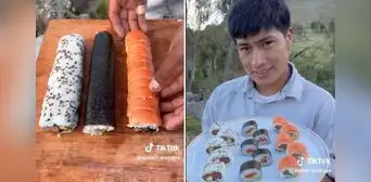 Retan a cusqueño a hacer sushi en el campo y el resultado sorprende: "Es un genio" Retan a cusqueño a hacer sushi en el campo y el resultado sorprende: "Es un genio"