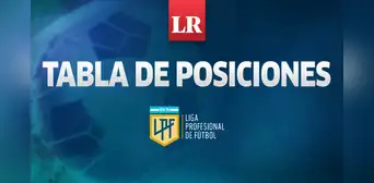 Liga Profesional de Fútbol de Argentina: tabla de posiciones y resultados de la fecha 16 Liga Profesional de Fútbol de Argentina: tabla de posiciones y resultados de la fecha 16