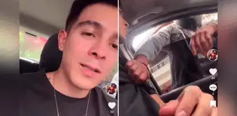 Momento en que le roban el celular a un cantante colombiano durante una transmisión en vivo