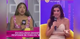 Dayanita se defiende tras declaraciones de Jorge Benavides: "Nunca hablé mal, siempre estaré agradecida"