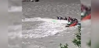Niña desapareció tras accidente de lancha en el río Urubamba de Cusco Niña desapareció tras accidente de lancha en el río Urubamba de Cusco