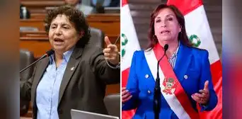 Susel Paredes a Dina Boluarte: "Trabajo remoto es para tomar clases, no para gobernar" Susel Paredes a Dina Boluarte: "Trabajo remoto es para tomar clases, no para gobernar"