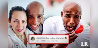 "'Cuto' no llora, 'Cuto' factura": seguidores del exfutbolista lo respaldan tras ampay de su esposa