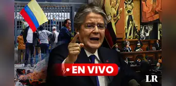 Juicio político contra Guillermo Lasso EN VIVO: Asamblea Nacional debate la destitución del presidente de Ecuador