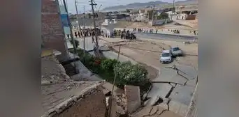 Megapuerto de Chancay: paralizan obras tras hundimiento de tierra y derrumbe de casas Megapuerto de Chancay: paralizan obras tras hundimiento de tierra y derrumbe de casas