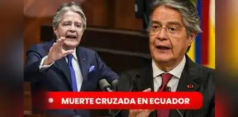 Muerte cruzada en Ecuador EN VIVO: Lasso disuelve la Asamblea Nacional Muerte cruzada en Ecuador EN VIVO: Lasso disuelve la Asamblea Nacional