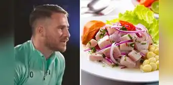 Alexis Mac Allister asegura que el cebiche es peruano: "¿Cómo va a ser ecuatoriano?"