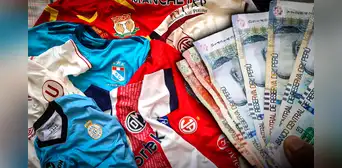 La curiosa camiseta de equipo provinciano que está valorizada en 100 euros en una tienda de Europa La curiosa camiseta de equipo provinciano que está valorizada en 100 euros en una tienda de Europa