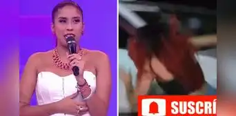 Azucena Calvay termina en el suelo tras sufrir dura caída por intentar huir de fans Azucena Calvay termina en el suelo tras sufrir dura caída por intentar huir de fans