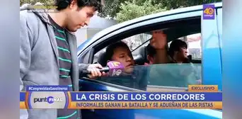 Reportero reclama EN VIVO a usuario de colectivo y este lo trolea: "No es colectivo, es un carro"