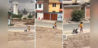 Mujer enternece al sacar a pasear a su perrito en coche: “Para que no se quemen sus patitas” Mujer enternece al sacar a pasear a su perrito en coche: “Para que no se quemen sus patitas”