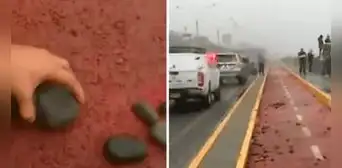 Callao: fuerte oleaje dejó piedras en ciclovía y pista de la Costa Verde