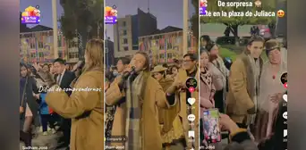 Sadham José, intérprete huancaíno, se volvió viral al cantar en la plaza Bolognesi de Juliaca Sadham José, intérprete huancaíno, se volvió viral al cantar en la plaza Bolognesi de Juliaca