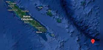 Un terremoto de 7.7 de magnitud se registró al sureste de Nueva Caledonia