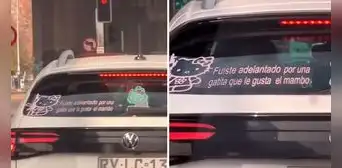 Carro que tiene inusual pegatina se vuelve viral en redes sociales: “Lo quiero para mi auto” Carro que tiene inusual pegatina se vuelve viral en redes sociales: “Lo quiero para mi auto”